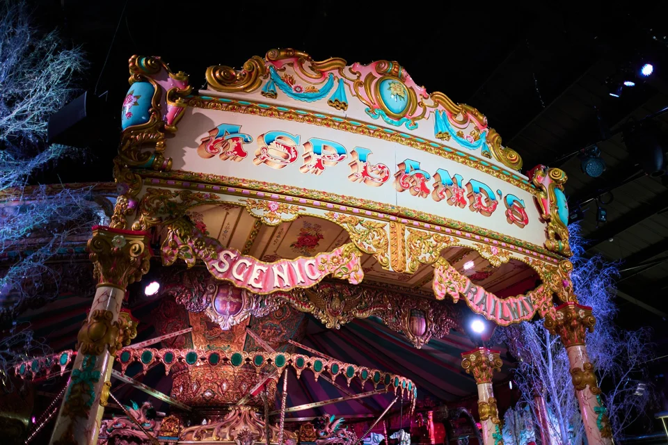 The carousel at Thursford