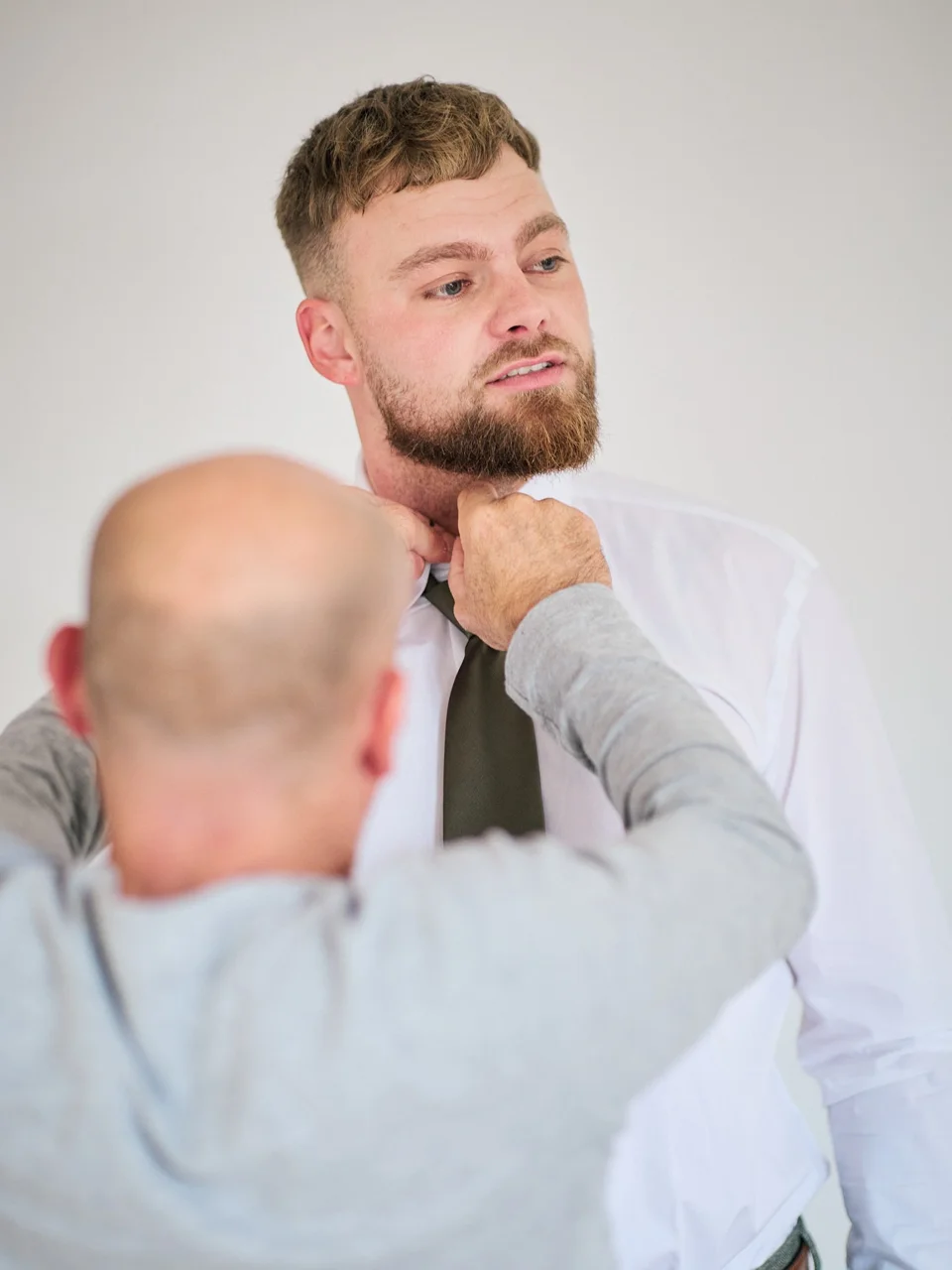 A moment from Taylor & Aiden’s wedding at White Dove Barns