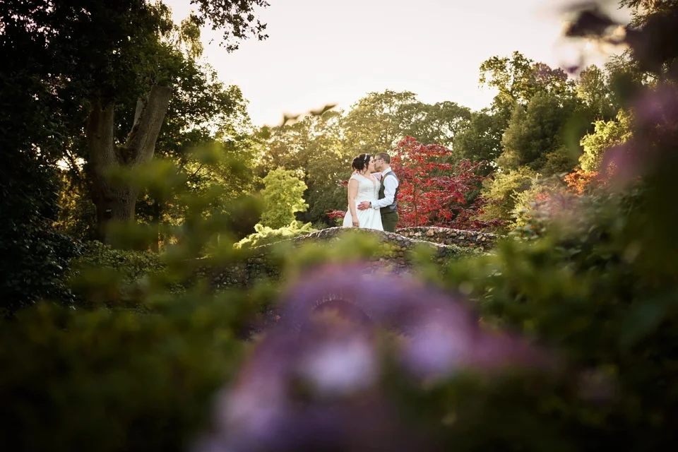 A moment from Ruth & Mark’s wedding at Bressingham Hall & High Barn