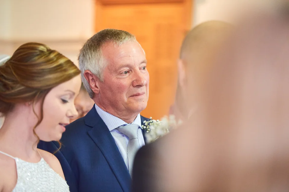 A moment from Hayley & Adam’s wedding at The Georgian Townhouse