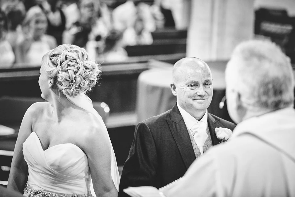 A moment from Katie & Callum’s wedding at Glebe Farm Barn