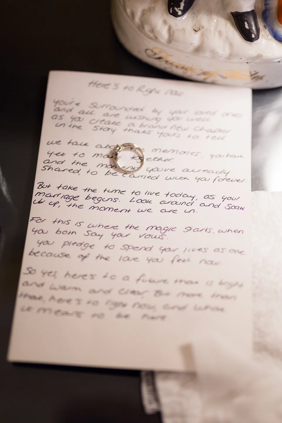 A moment from Hazel & Matt’s wedding at The Assembly House
