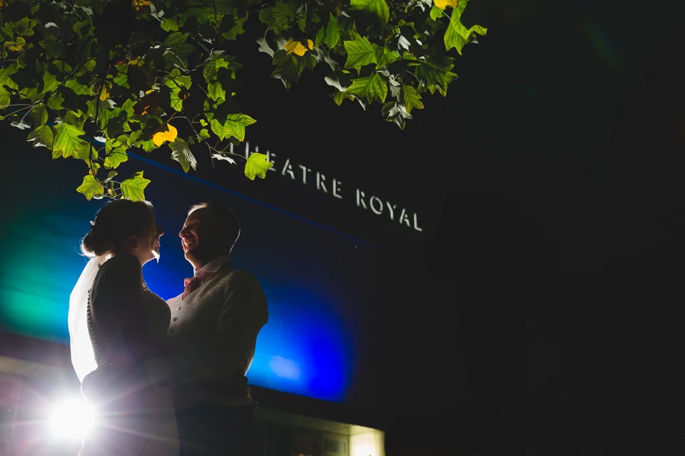 A moment from Hazel & Matt’s wedding at The Assembly House