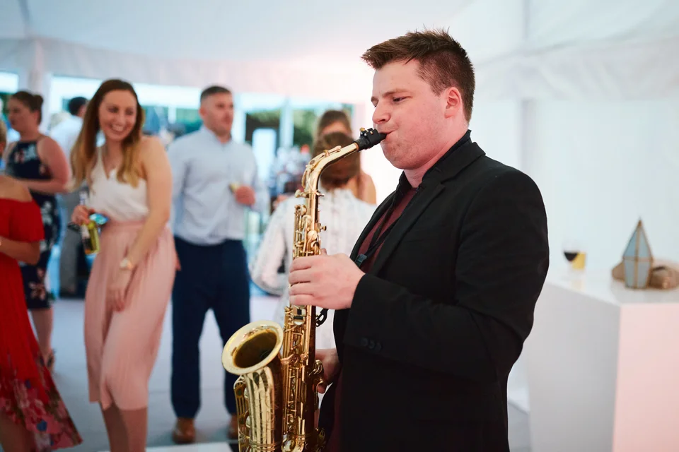 A moment from Jess & Freddie’s wedding at Barnston Lodge