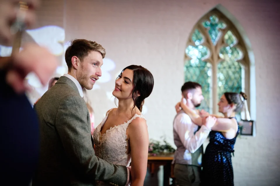 A moment from Samantha & Leon’s wedding at The Reading Room