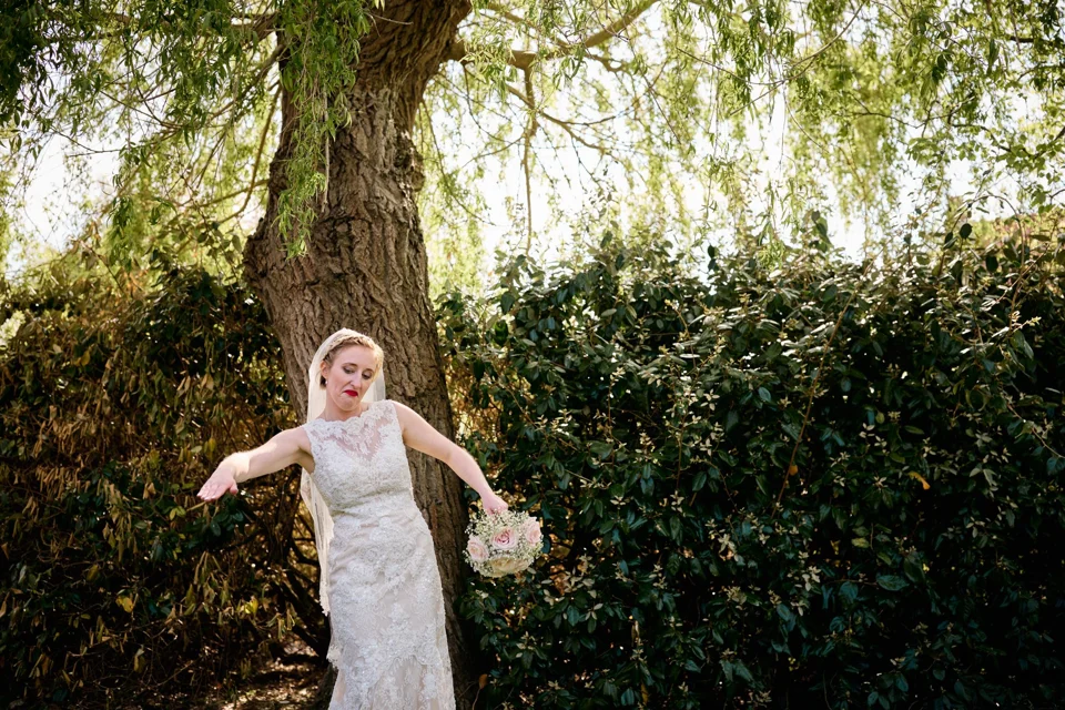 A moment from Faye & Paul’s wedding at Ivy House Country Hotel