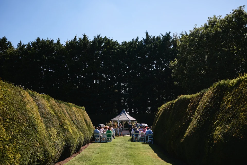 A moment from Harriet & Mark’s wedding at Hockwold Hall