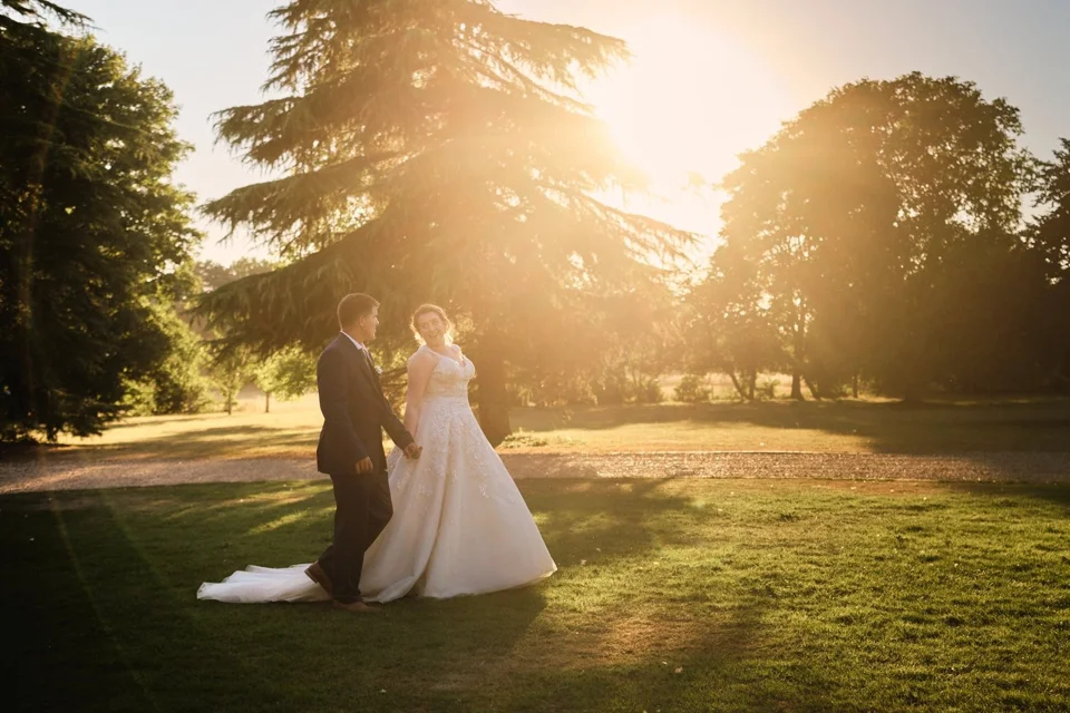 Harriet & Mark at Hockwold Hall