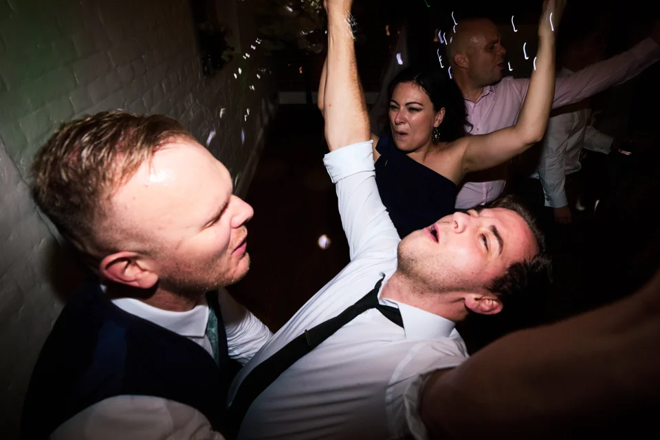 A moment from Alice & Sam’s wedding at The Reading Room